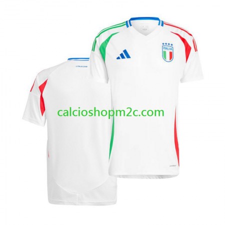 Italia Maglia Trasferta Euro 2024 Manica Corta